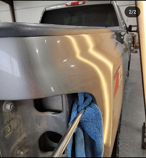 Paintless dent repair