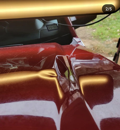 Paintless dent repair