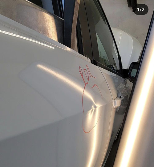 Paintless dent repair